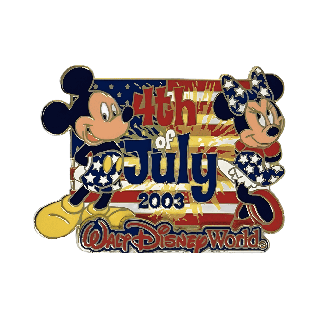 Mickey and Minnie Disney pin