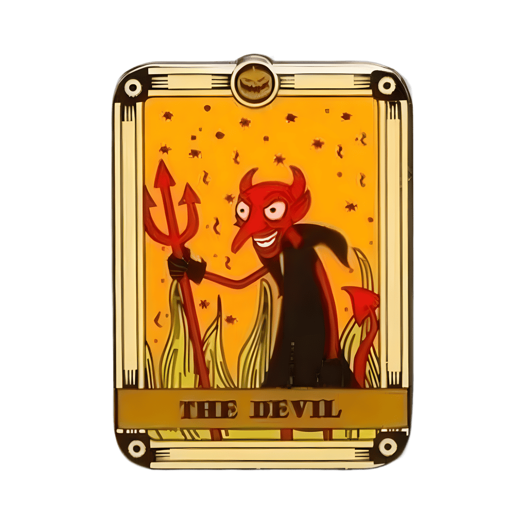 The Devil Disney pin