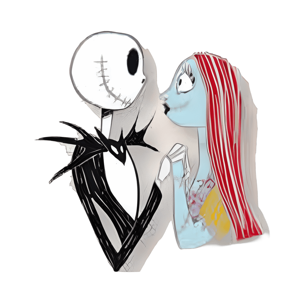 Jack & Sally Disney pin