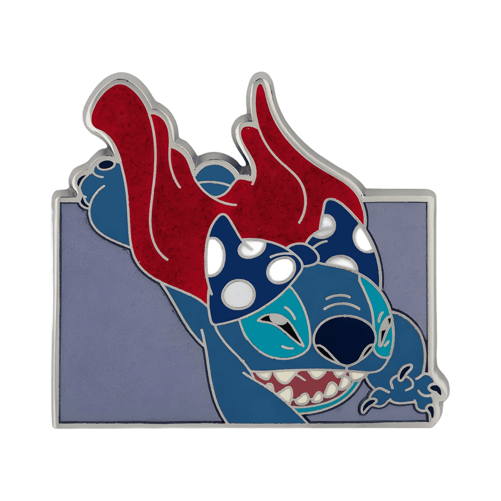 Super Hero Stitch Disney pin