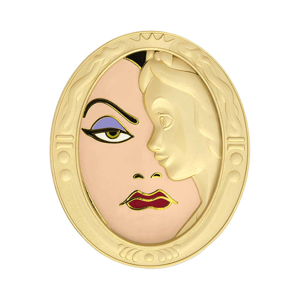Evil Queen and Snow White Disney pin