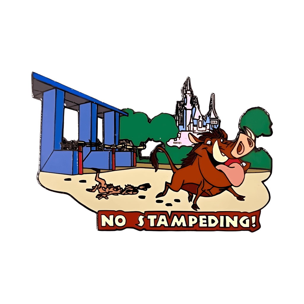 No Stampeding Disney pin
