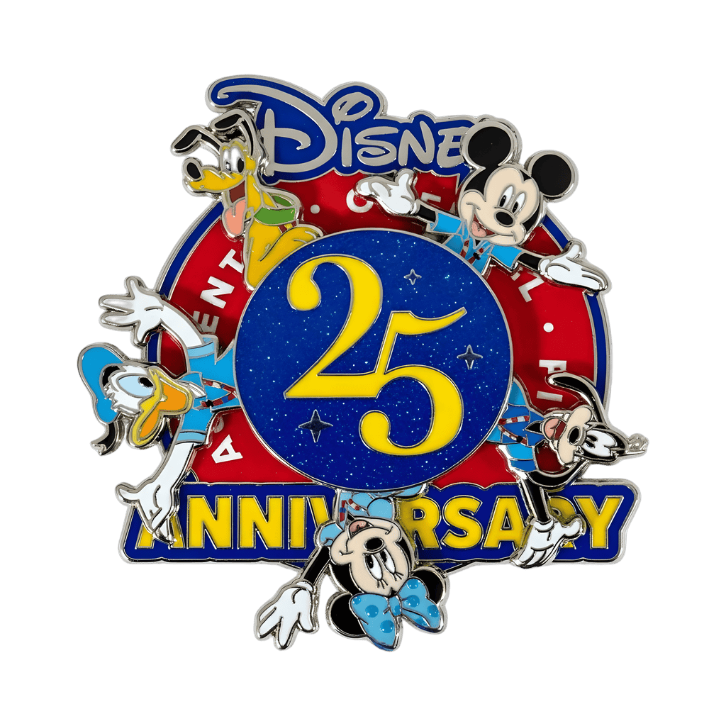 25th Anniversary of Pin Trading Spinner Disney pin