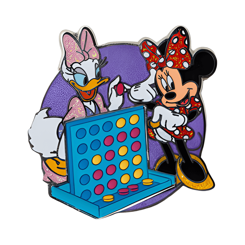 Four in a Row - Minnie and Daisy Disney pin