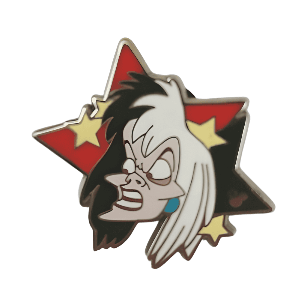 Cruella De Vil Disney pin