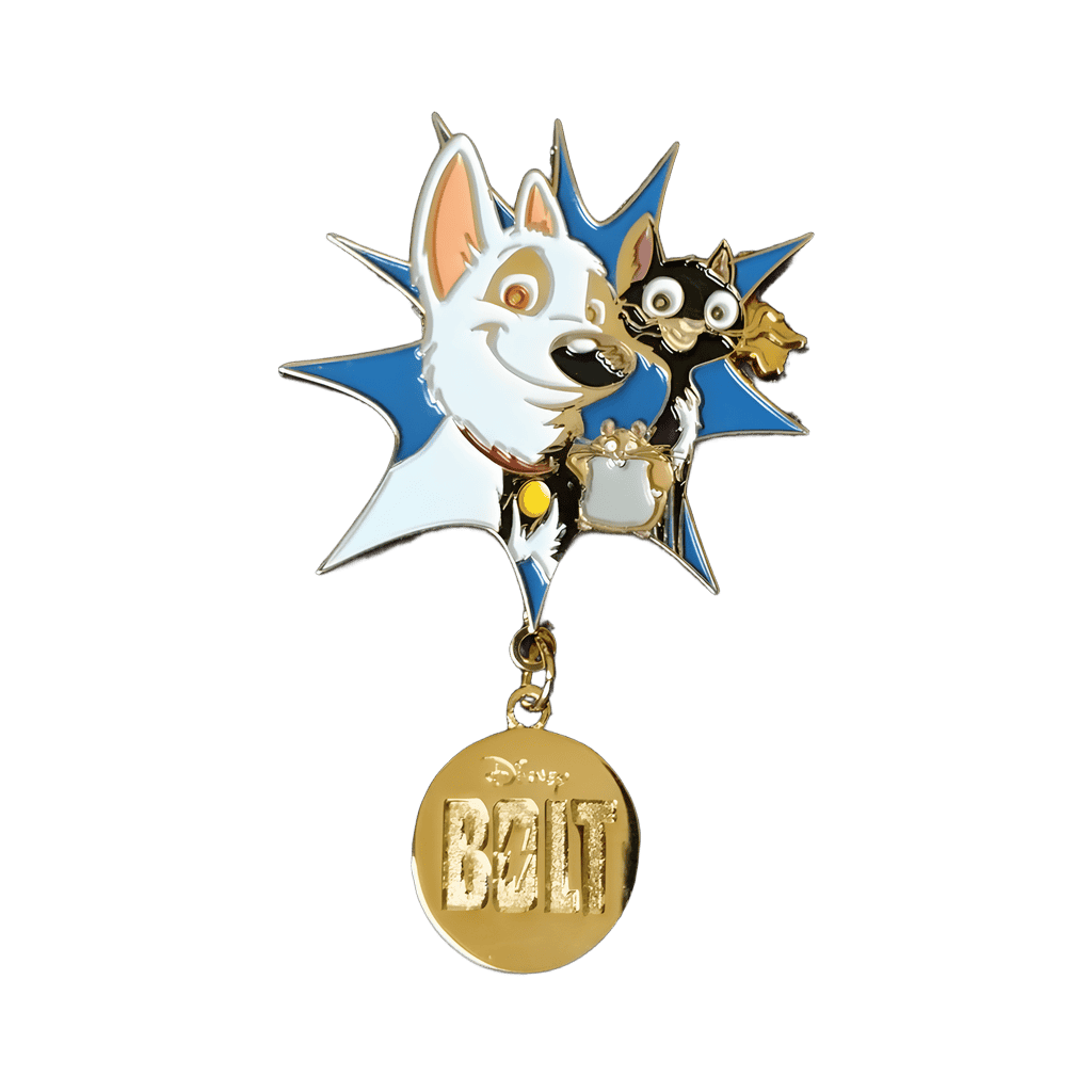Bolt, Mittens and Rhino Disney pin