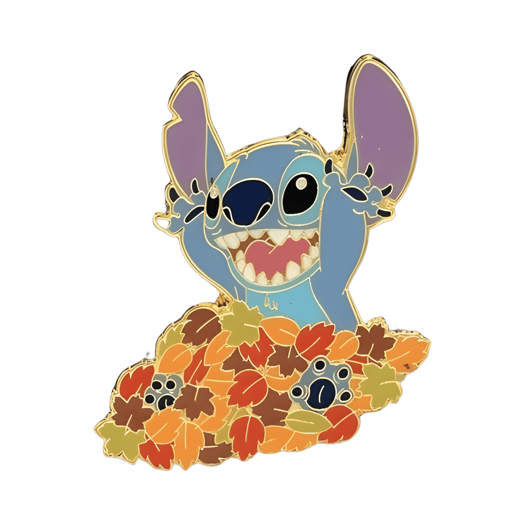 Stitch - Autumn Leaves Fun Disney pin