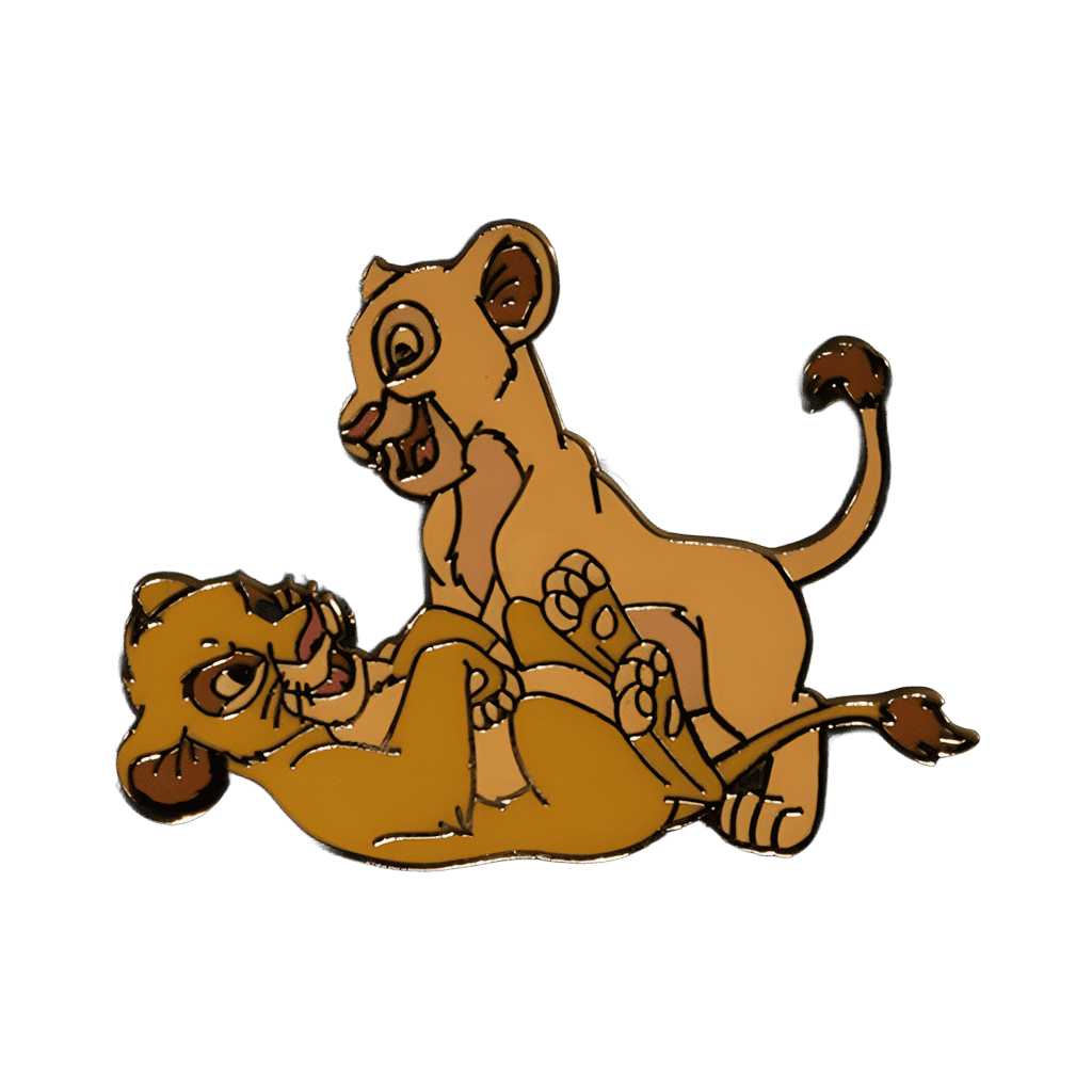 The Lion King 4 Pin Booster Collection Simba and Nala Disney pin