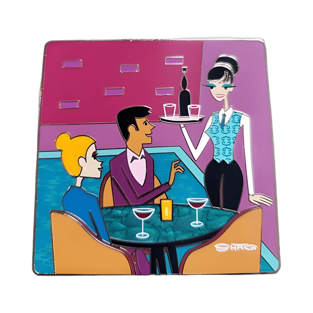 Waitress Disney pin