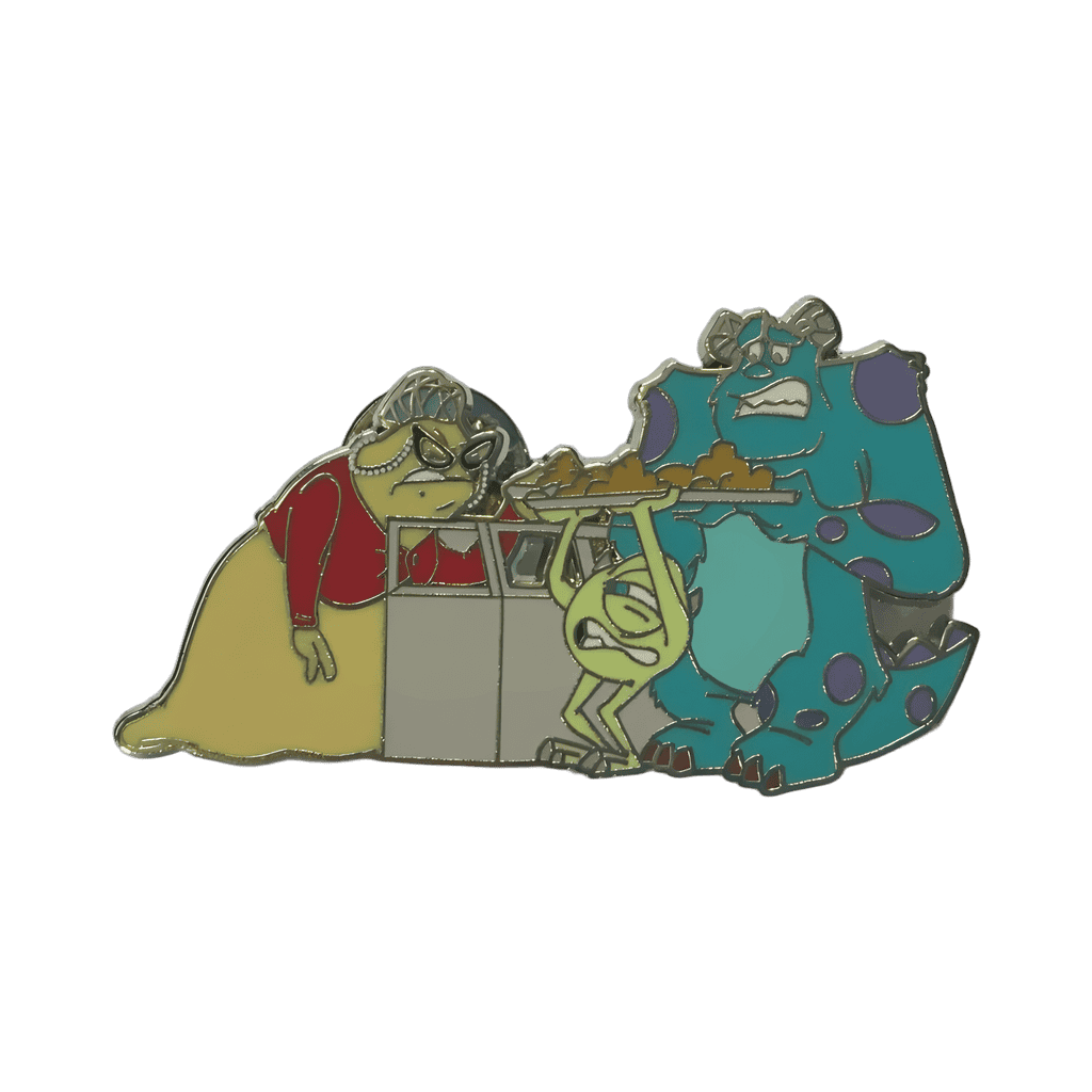 Roz, Mike Wazowski & Sulley Disney pin