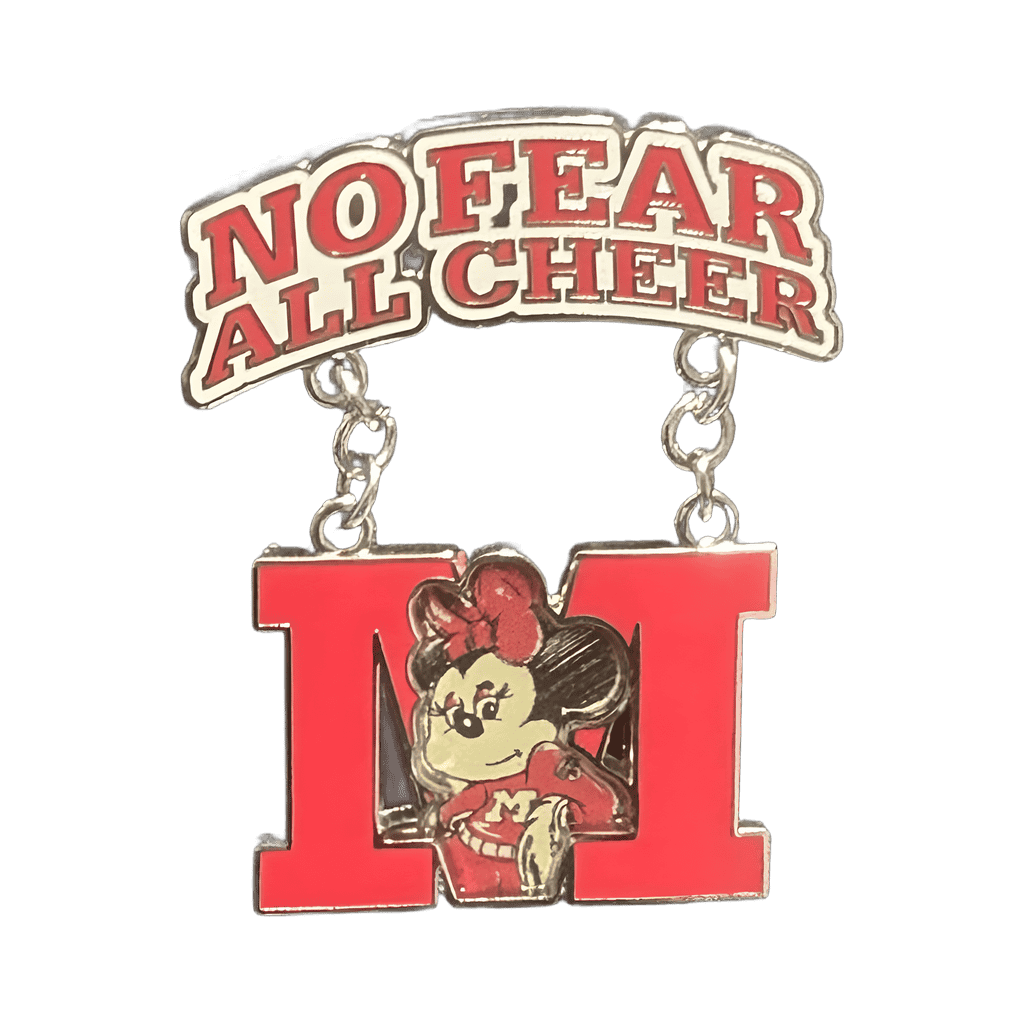 Minnie: No Fear All Cheer Disney pin