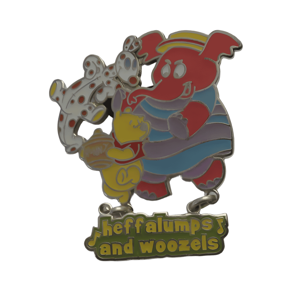 Heffalumps and Woozles Disney pin