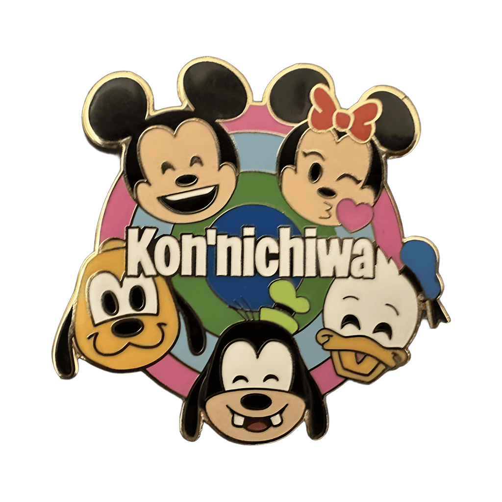 Day 7 Fab Five Kon’nichiwa Disney pin