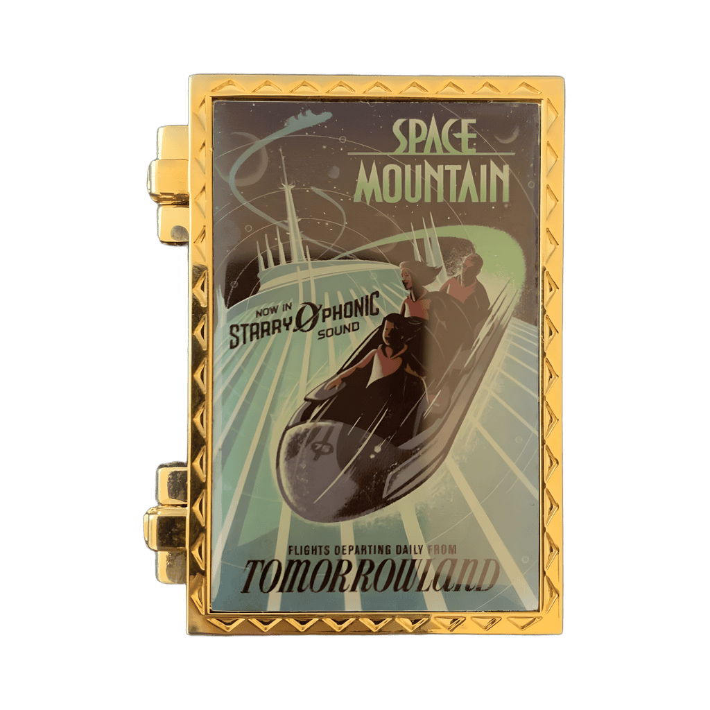 Space Mountain Disney pin