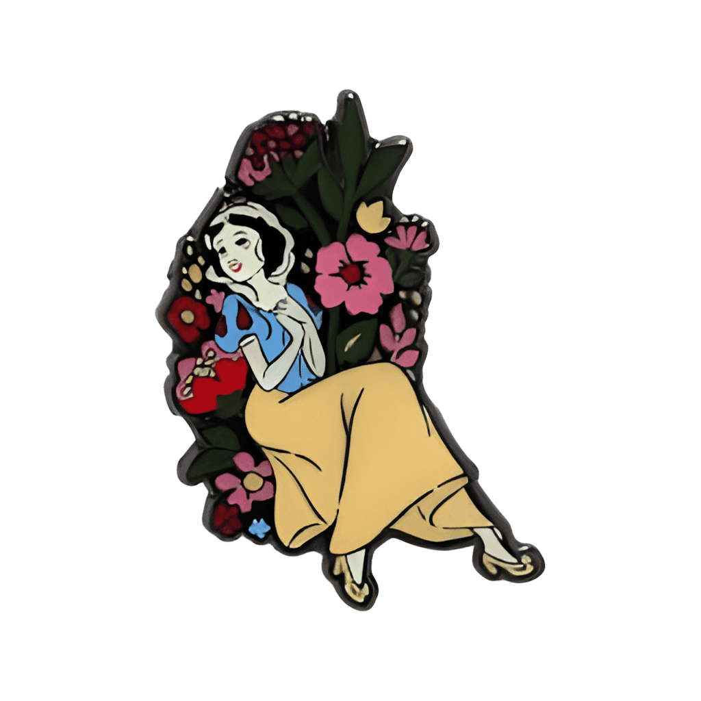 Snow White Floral Seated Disney pin