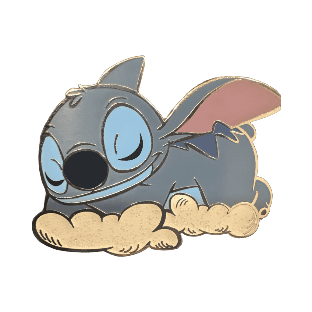 Sleeping Stitch Disney pin