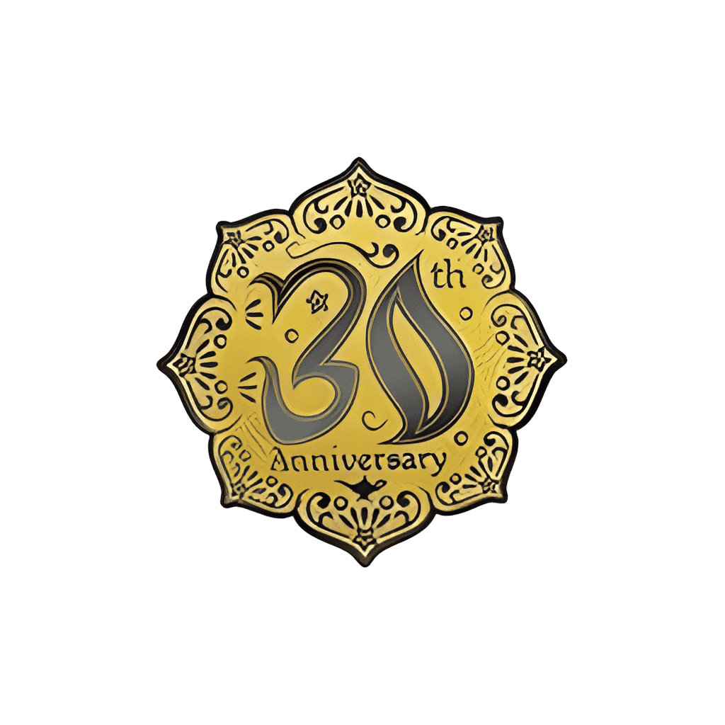 30th Anniversary Logo Disney pin