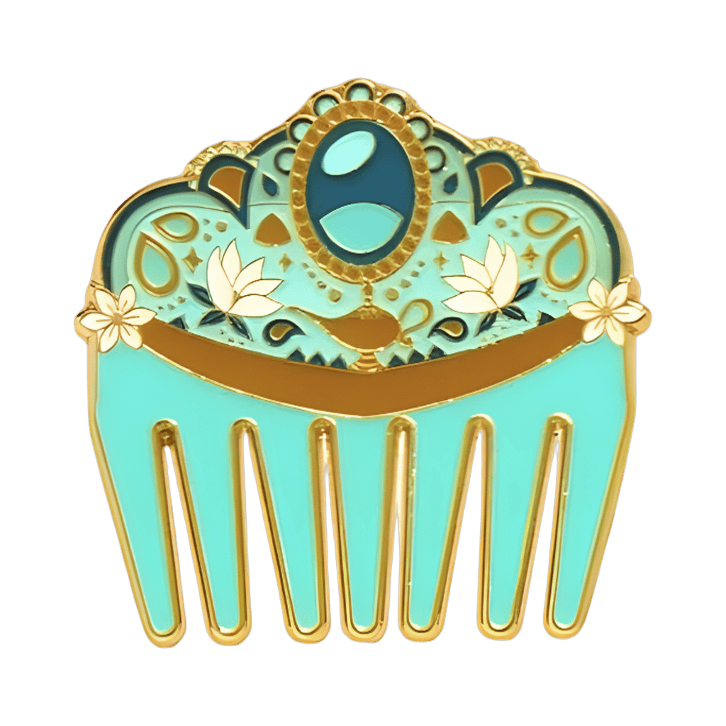 Jasmine Comb Disney pin