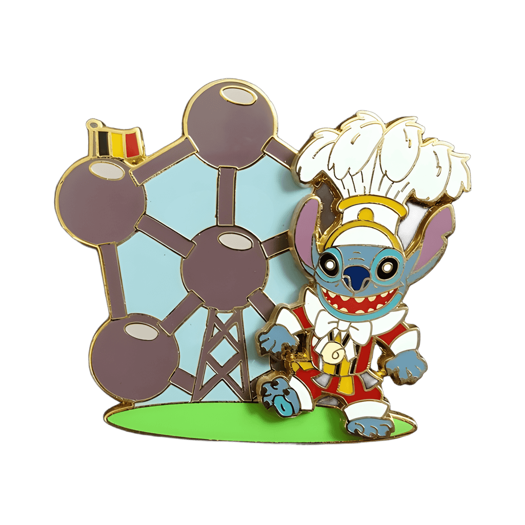 Stitch in Belgium #3 Disney pin