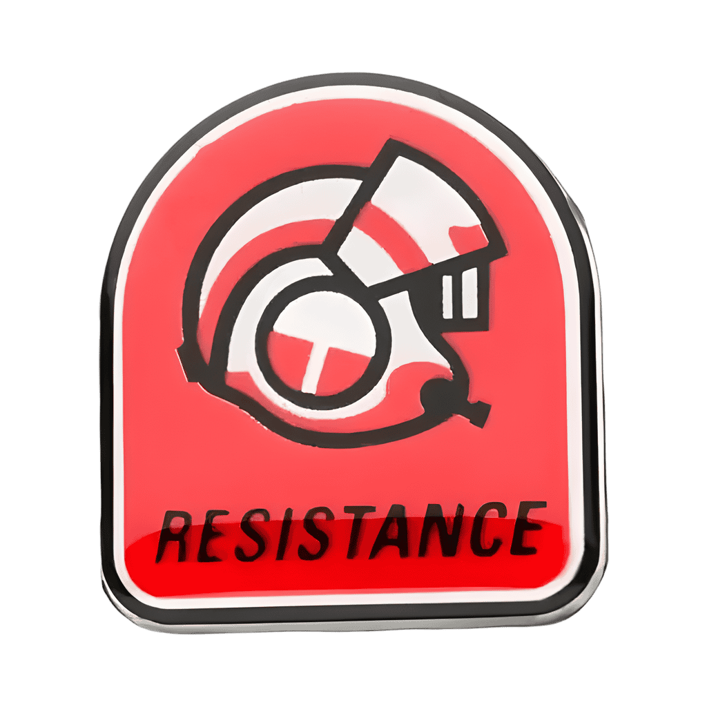 Resistance Disney pin