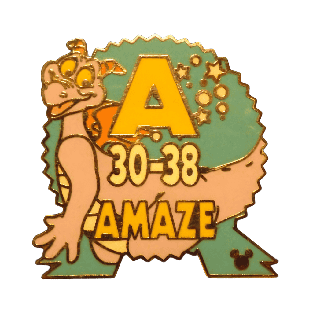 A for Amaze Disney pin