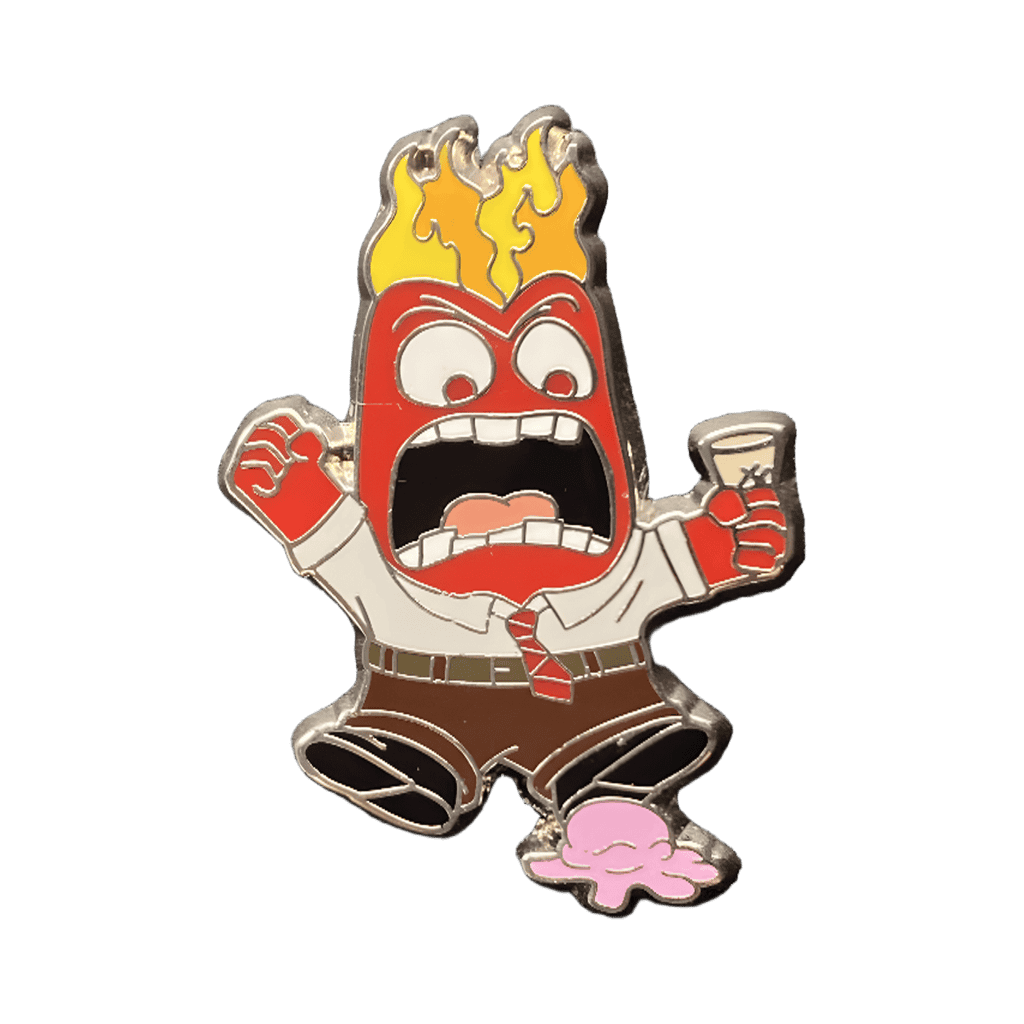 Anger Disney pin
