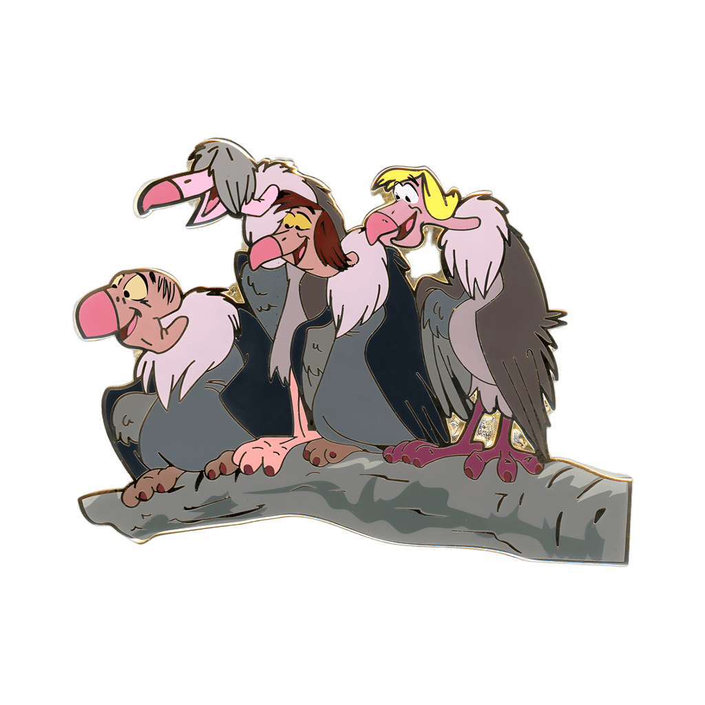 The Four Vultures Disney pin