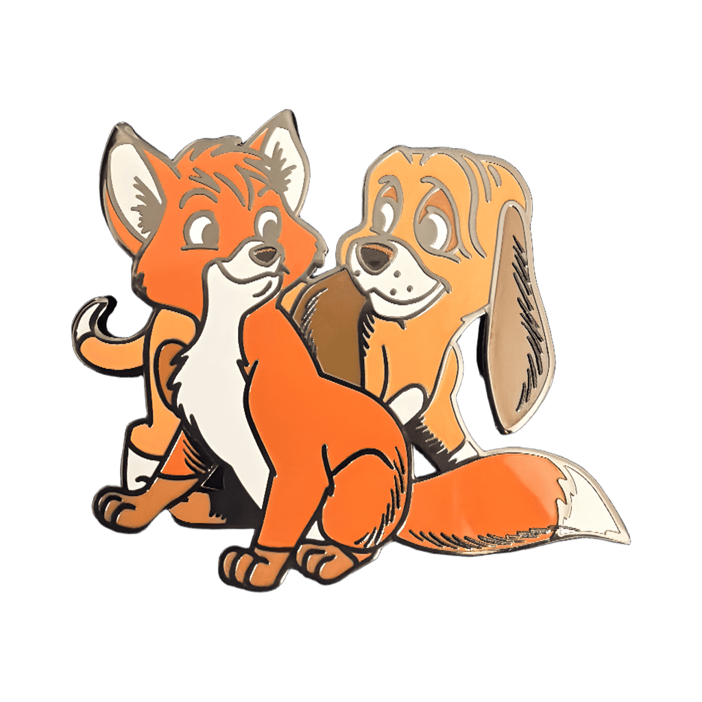 Tod and Copper Disney pin