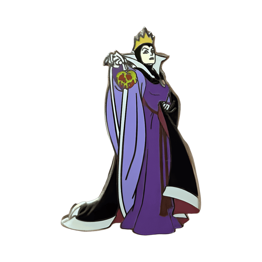 Evil Queen with Poison Apple Disney pin