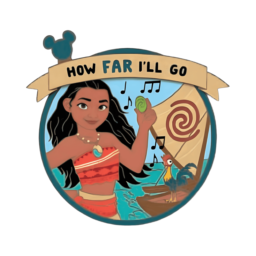 Moana - How Far I'll Go Disney pin