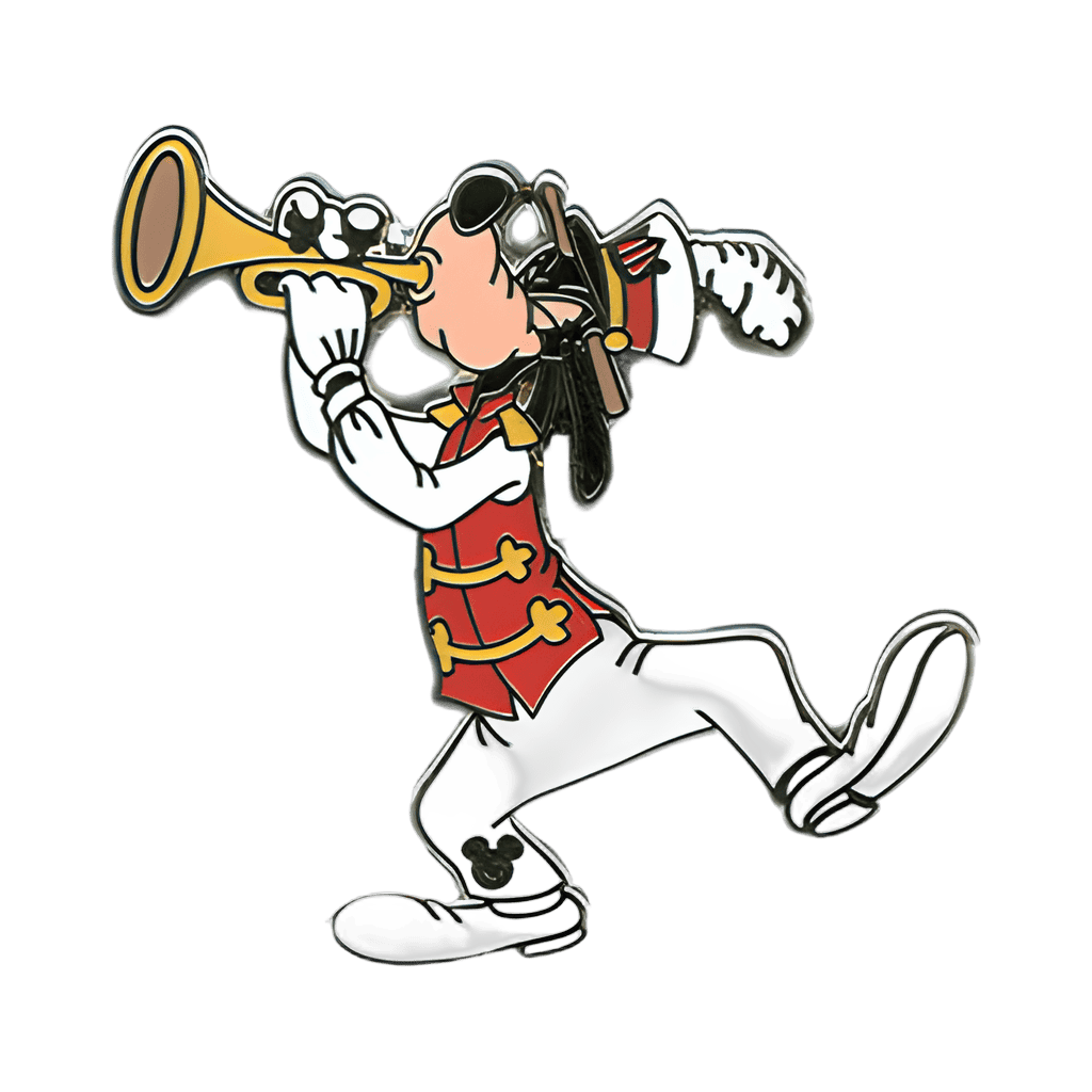 Goofy with Trumpet Completer Disney pin