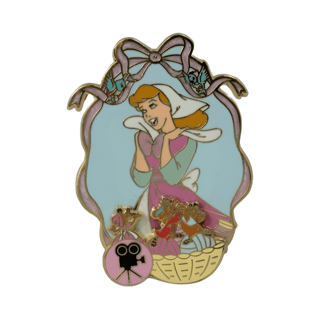 Cinderella with Mice Disney pin
