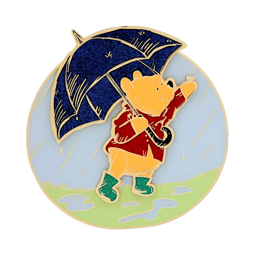 Winnie the Pooh Rainy Day Pooh Bear (BoxLunch Exclusive) Disney pin