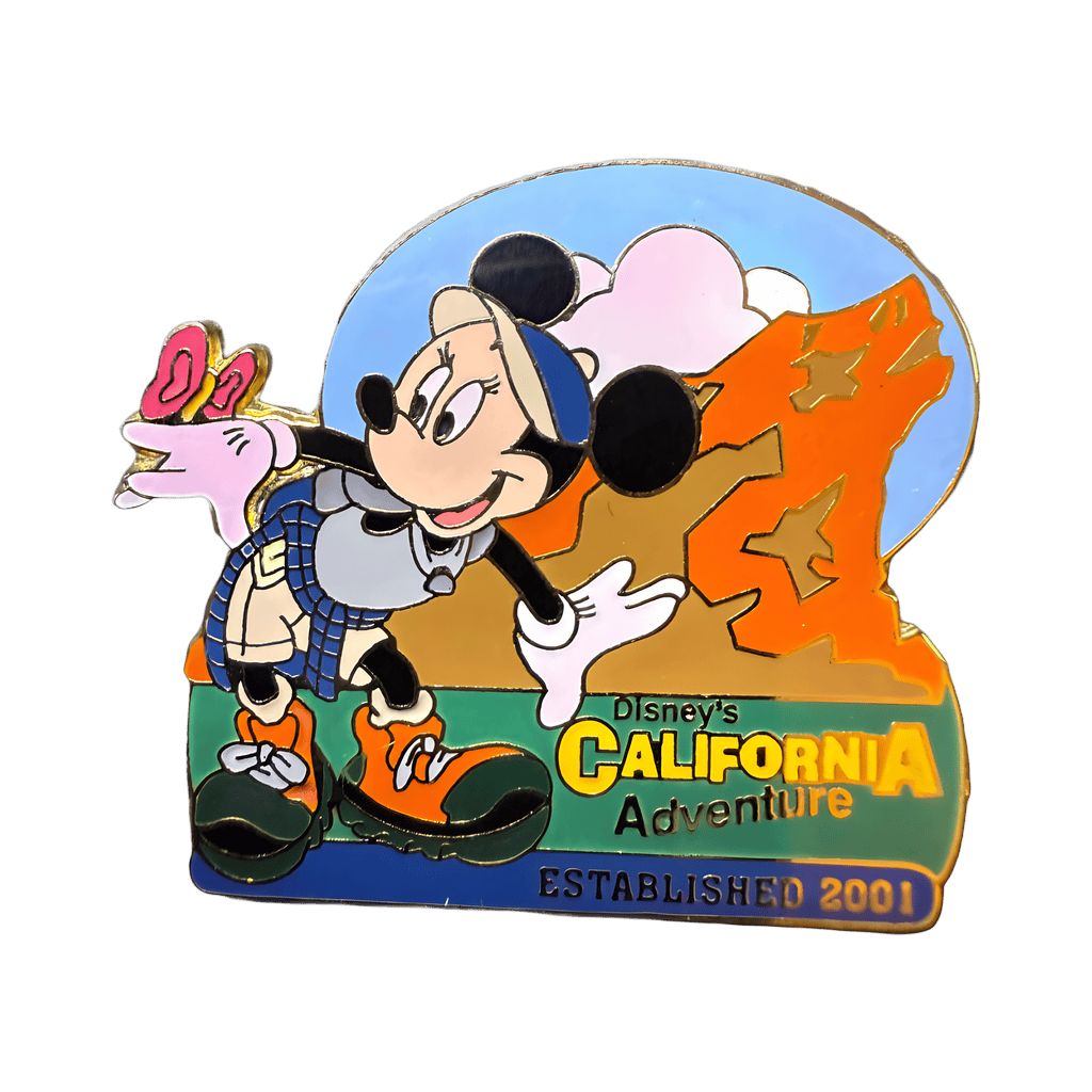 Hiker Minnie with Butterfly Disney pin
