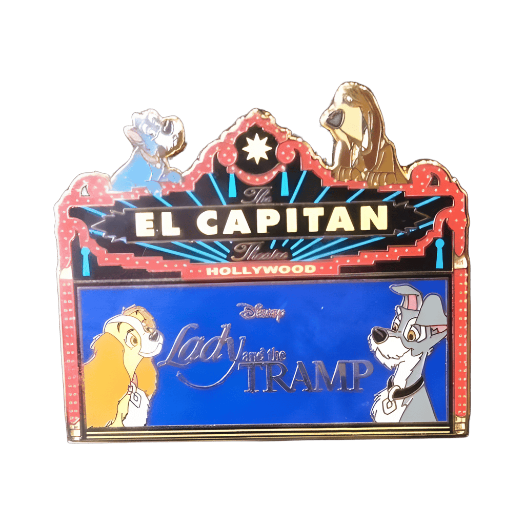 Lady and the Tramp Disney pin
