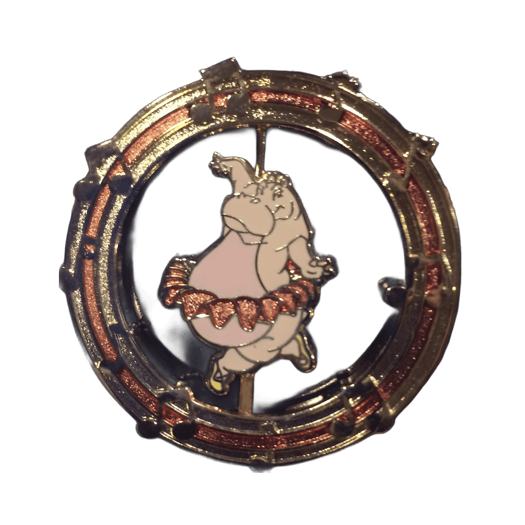 Dance of the Hours - Hyacinth Hippo Spinner Disney pin