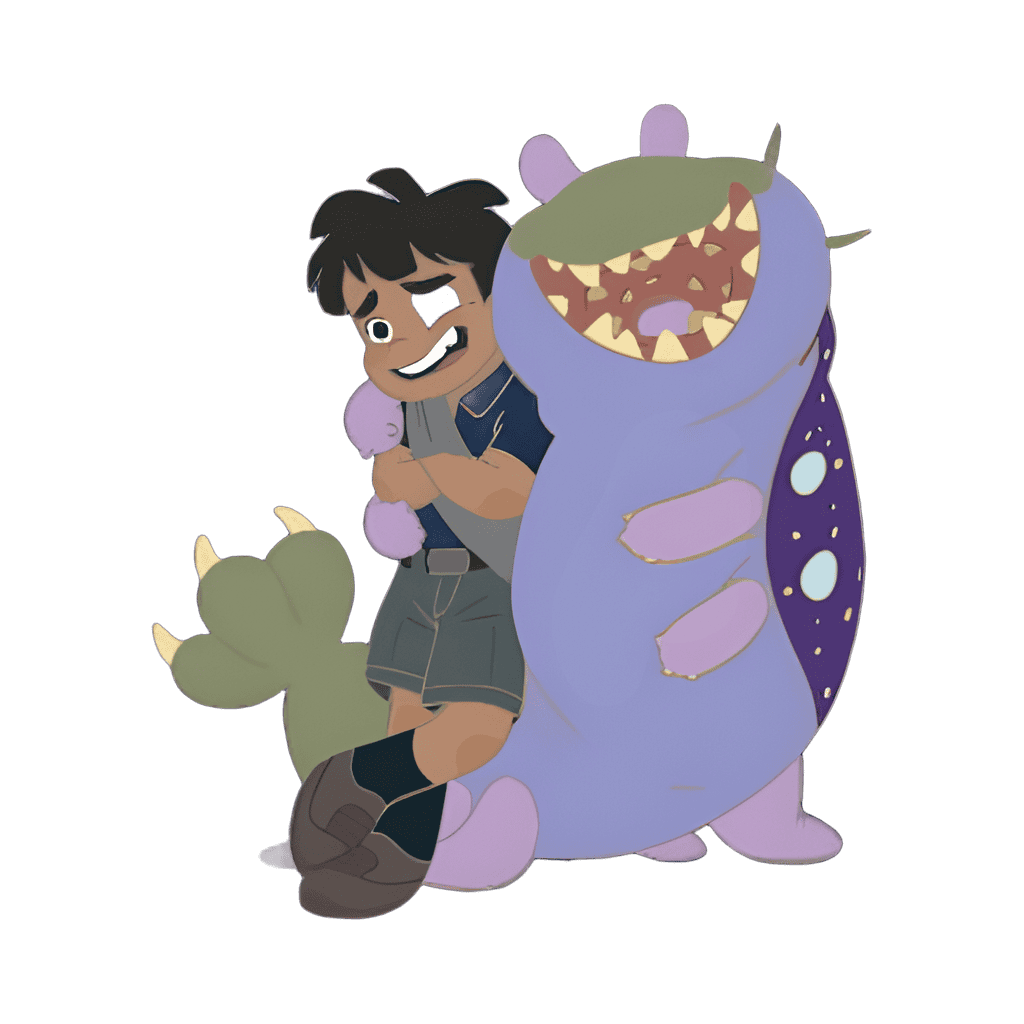 Elio and Glordon Disney pin