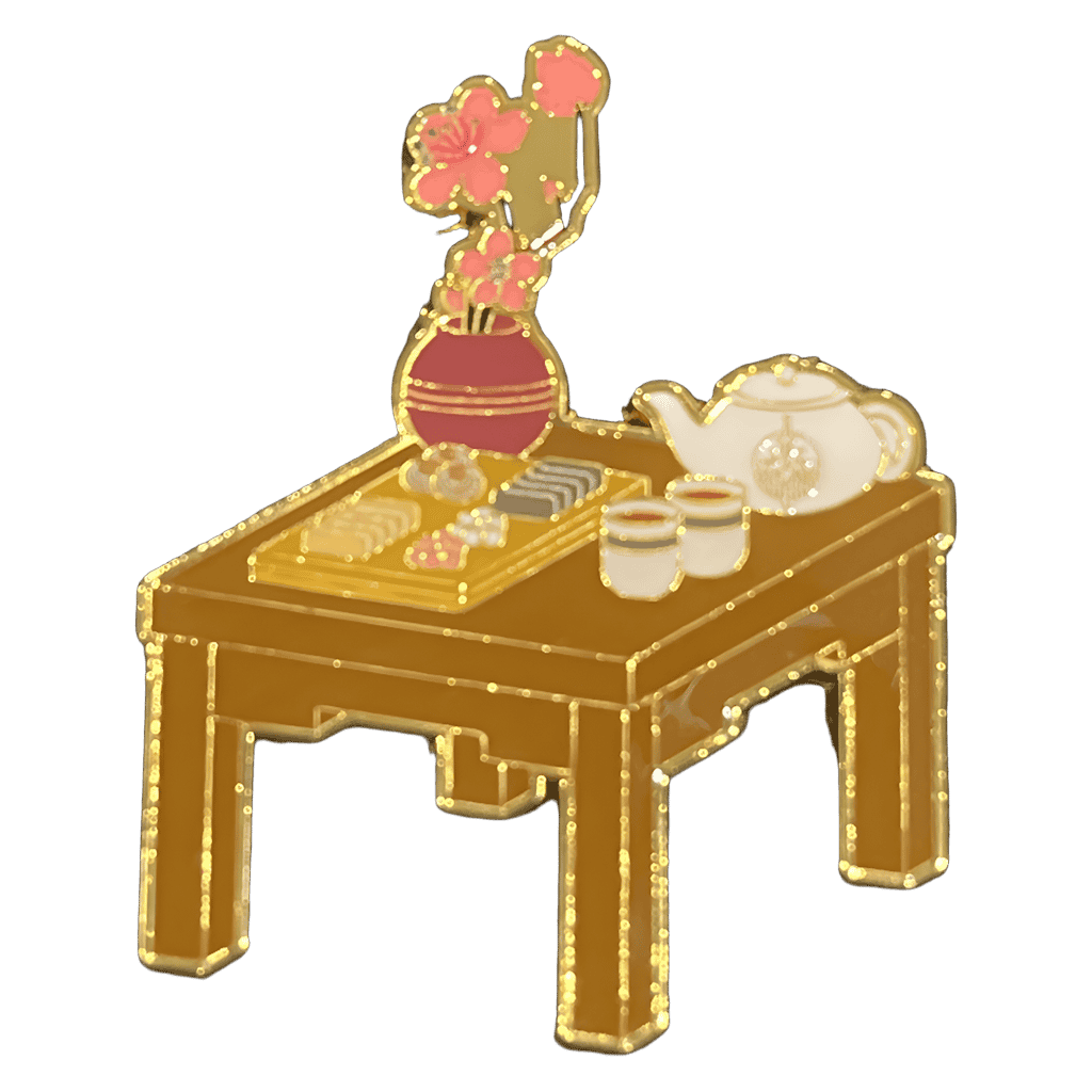 Mulan table Disney pin