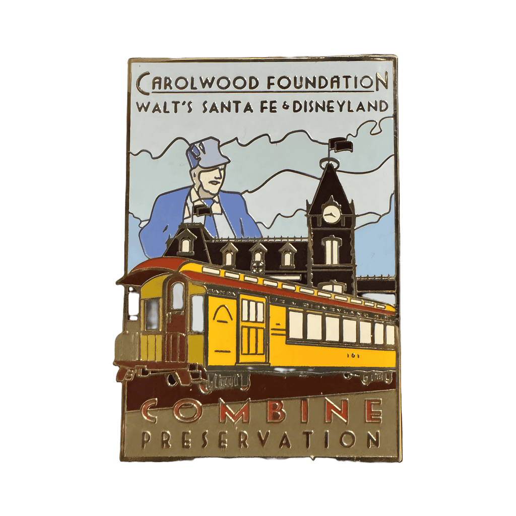 Walt Disney - Sante Fe & Disneyland Combine Preservation Train Disney pin
