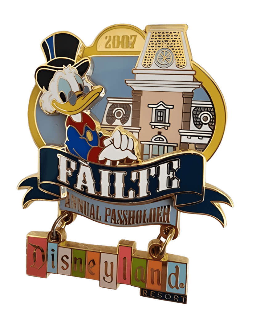 Scrooge McDuck Disney pin
