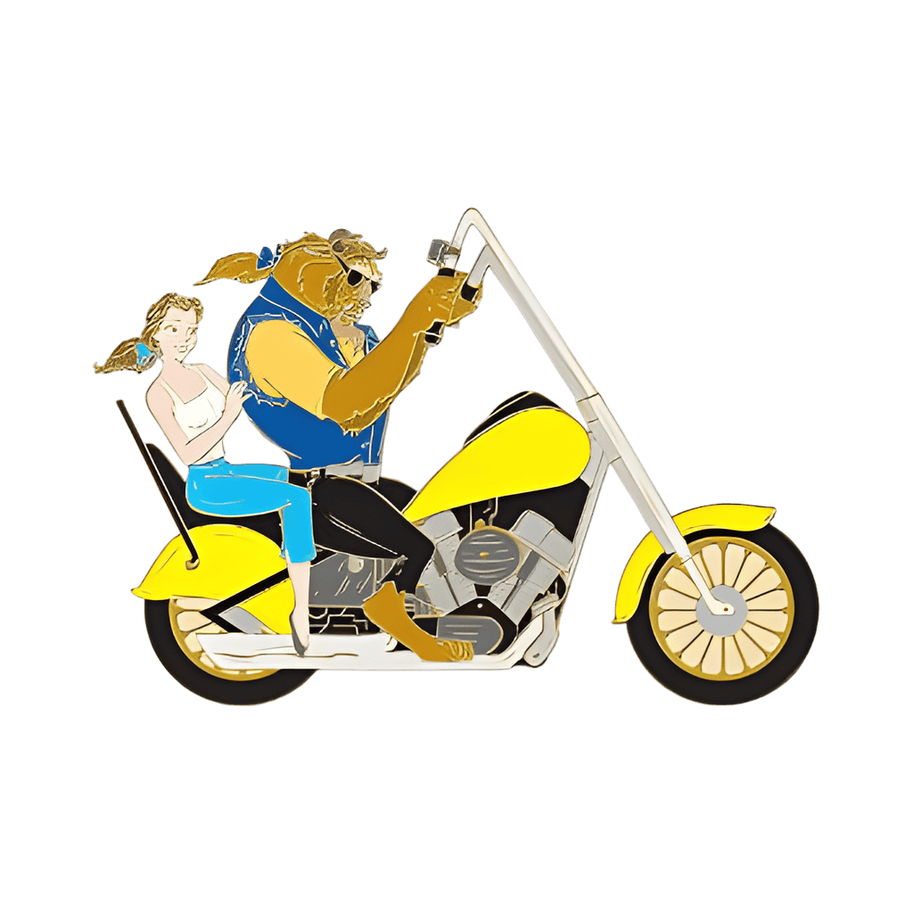 Belle and Beast Disney pin