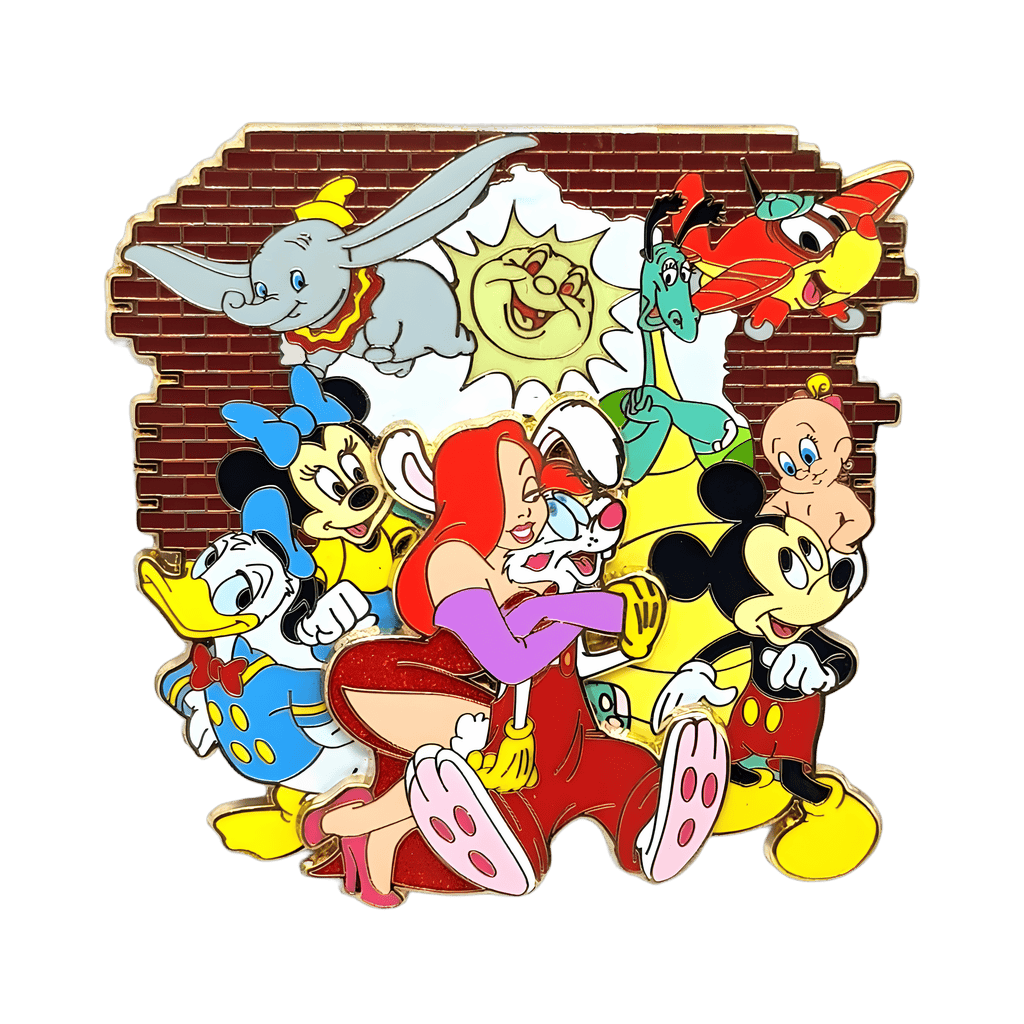 Roger Rabbit and friends Jumbo Disney pin