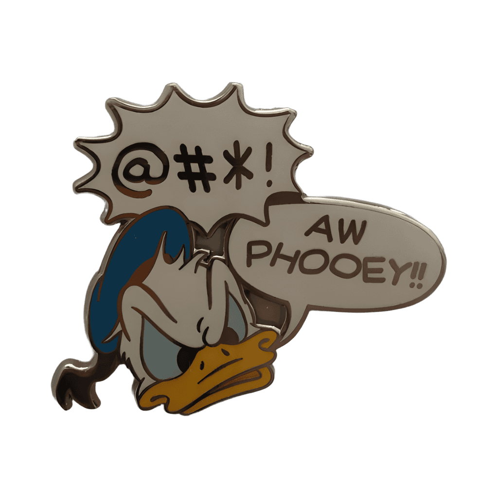 Donald Duck - @#*! Aw Phooey Disney pin