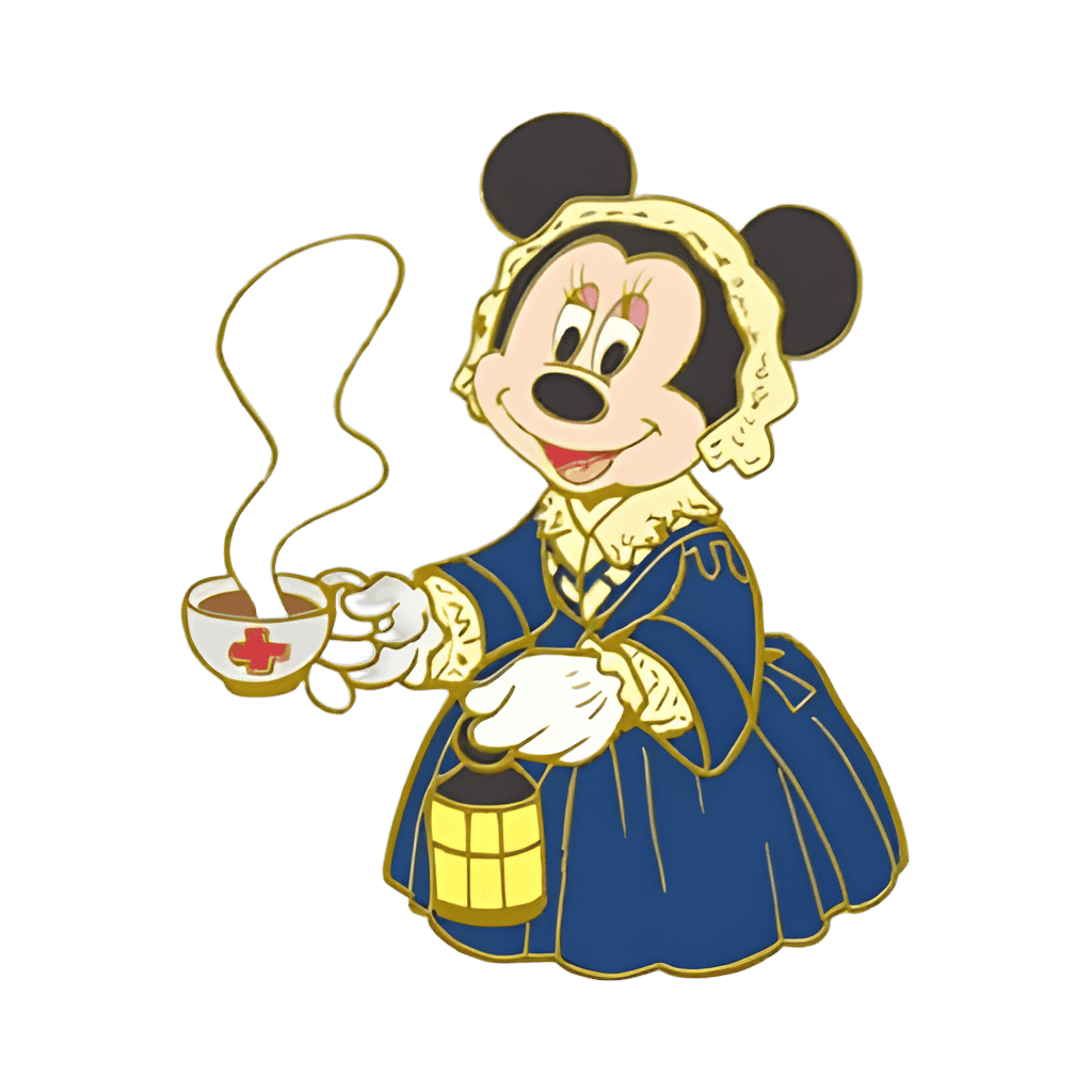 Minnie Mouse as Florence Nightingale Disney pin
