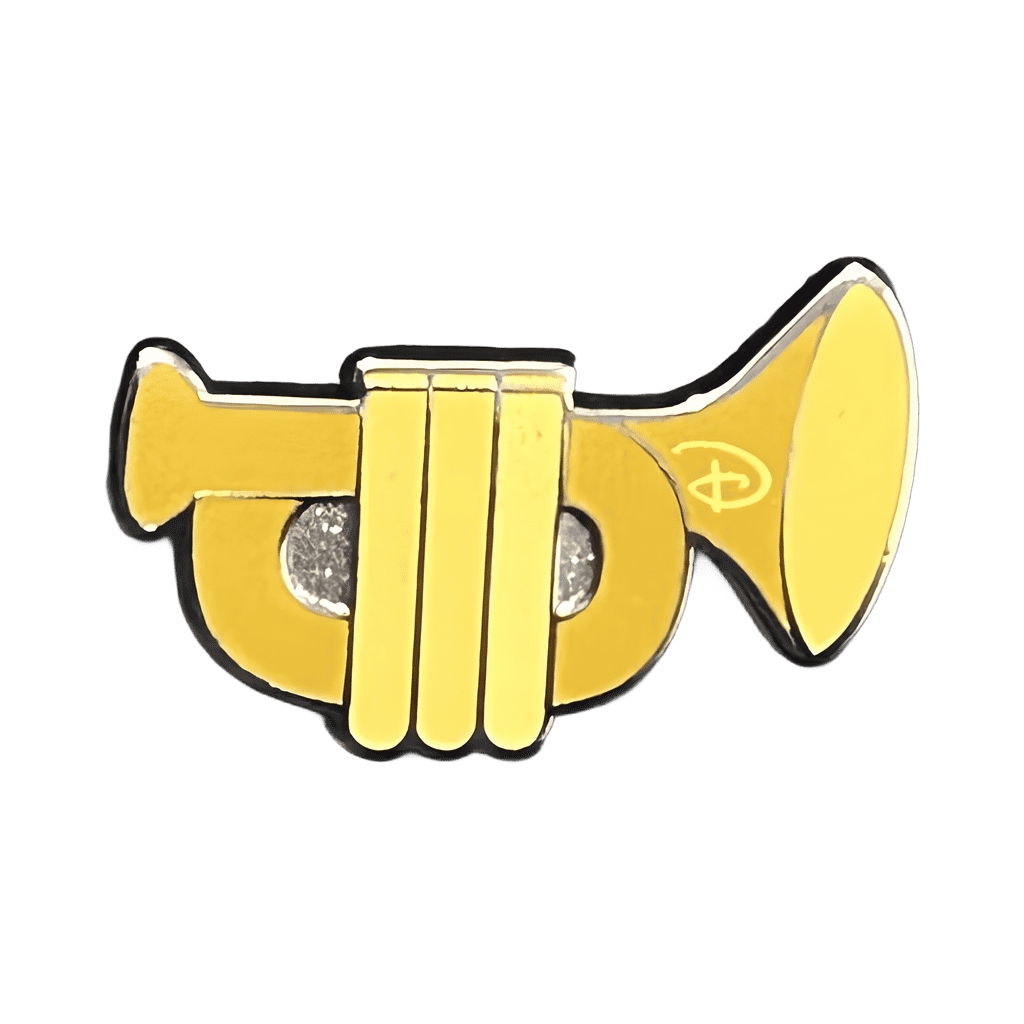 Magnetic Bugle Player and Explorer Pin Set - Bugle Disney pin