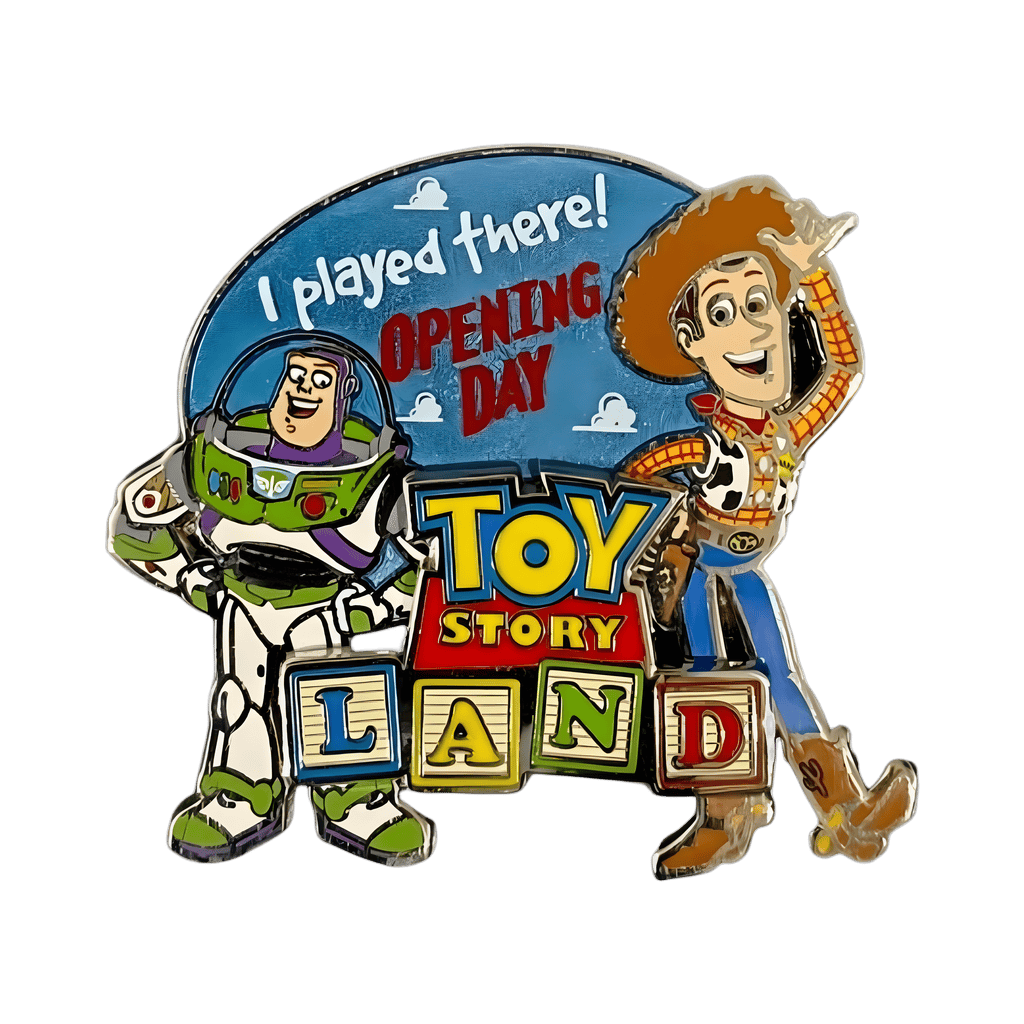 Buzz and Woody - I Played There! - Opening Day Disney pin
