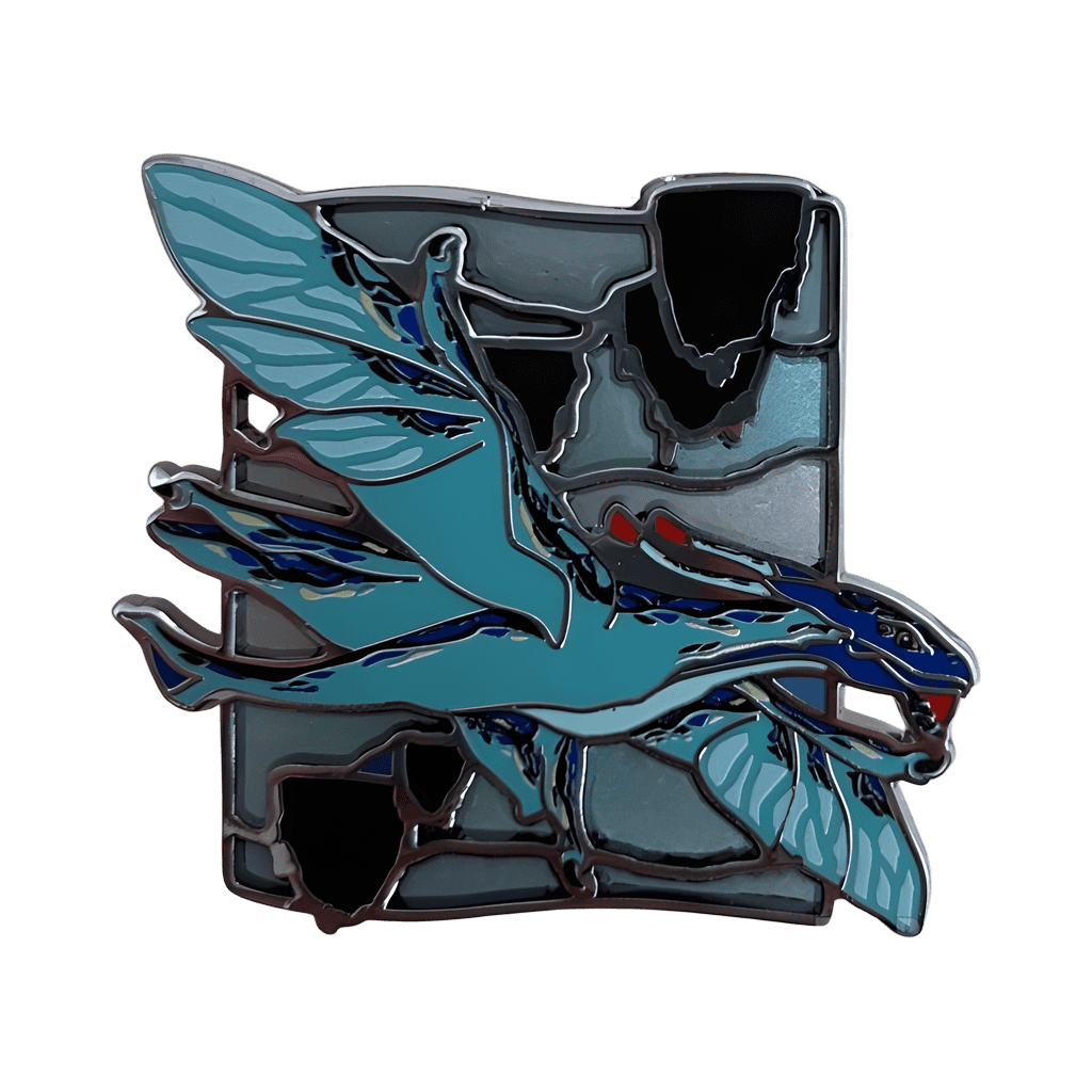 Ilu Stained Glass Disney pin