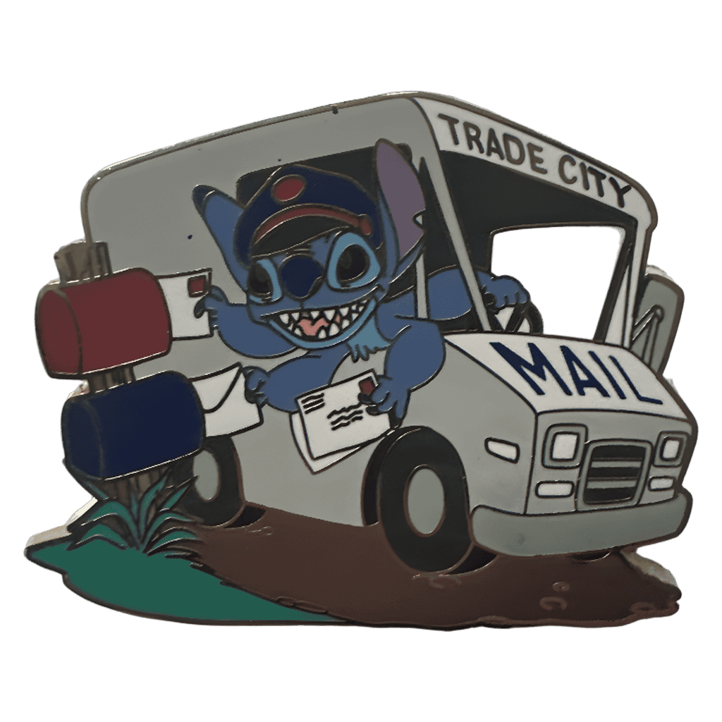Mailman Stitch Disney pin