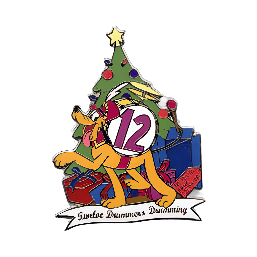 Twelve Drummers Drumming Disney pin