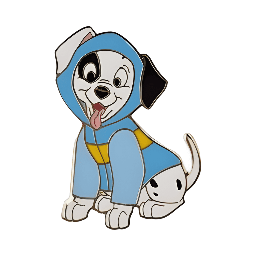 Series 2 - Patch in Blue Raincoat Disney pin